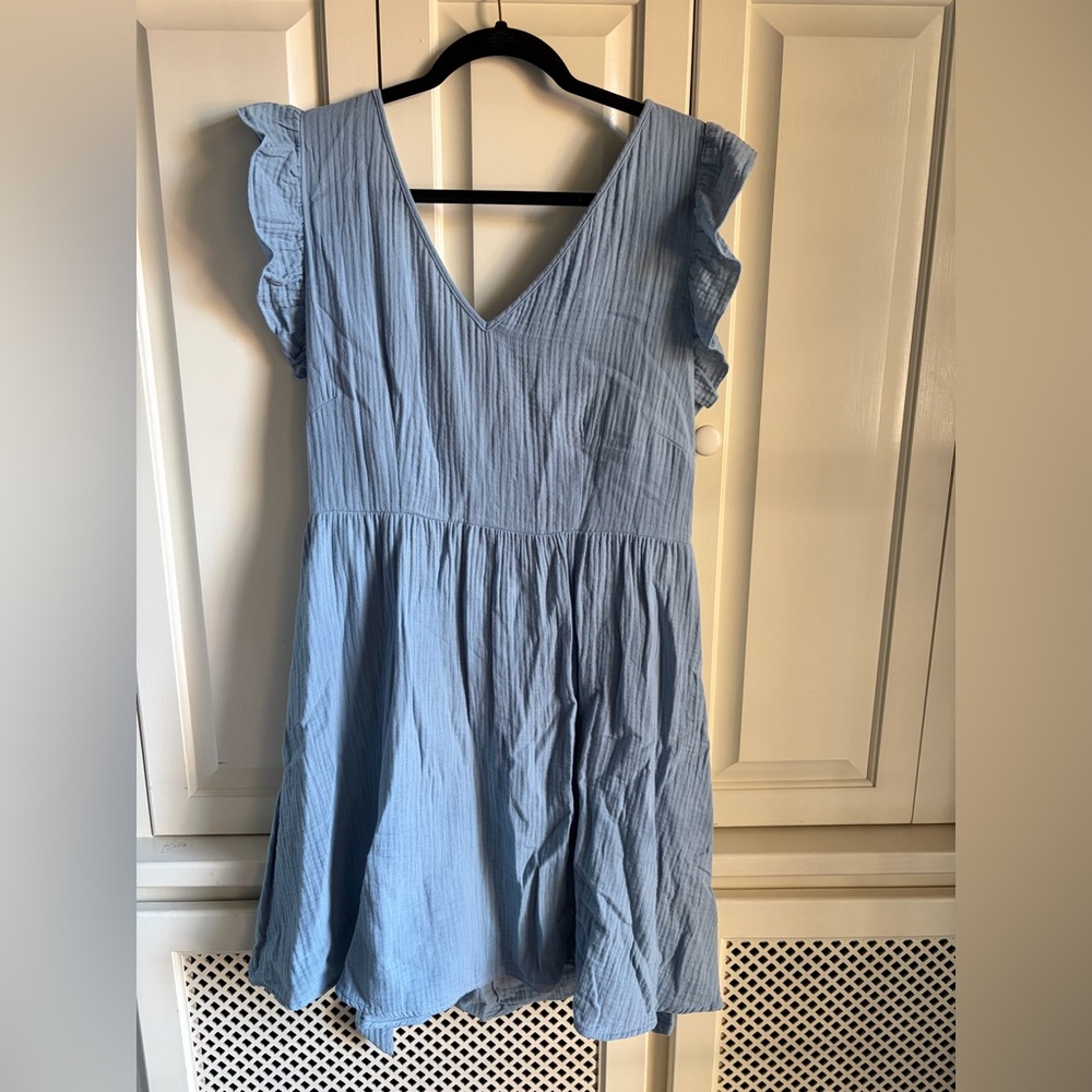 cupshe ruffle dress